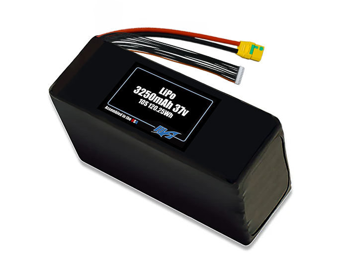LiPo 3250mAh 10S 37v Battery Pack
