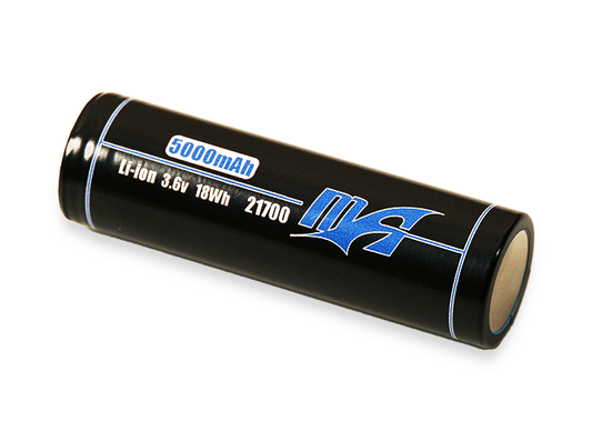 5000mAh 21700 Rechargeable Lithium Battery