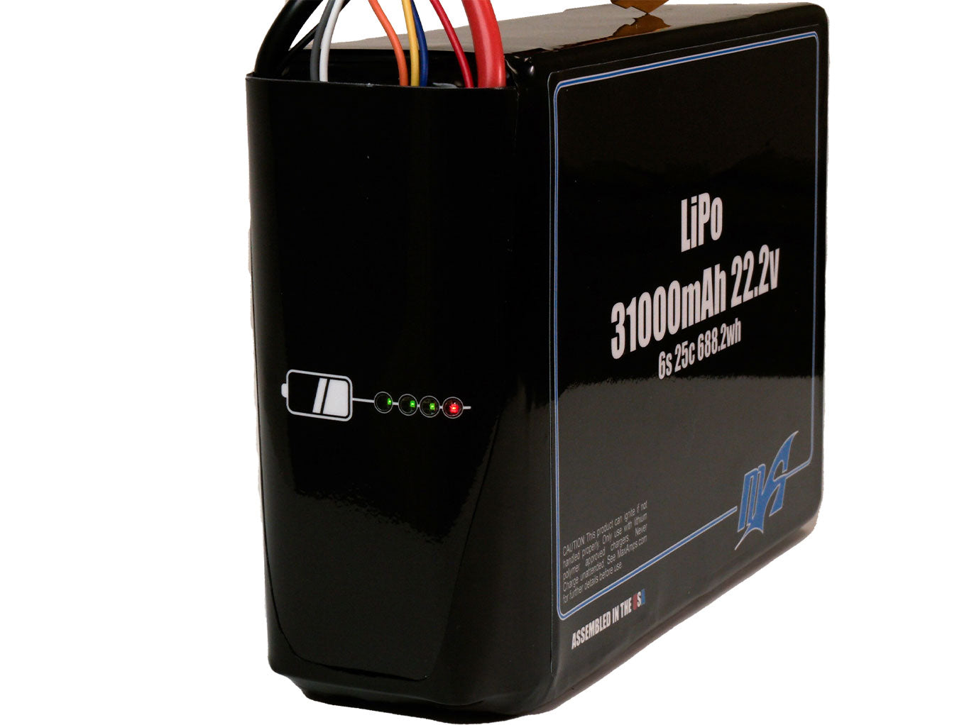 LiPo 31000 6S 22.2v Smart Battery Pack With XT90 Anti-Spark Female