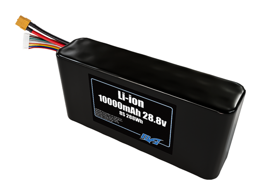 Li-ion 10000 8S2P 28.8v Battery Pack
