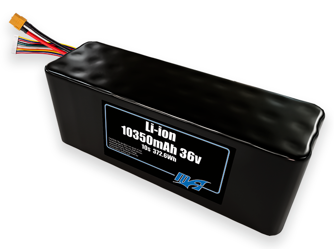Li-ion 10350 10S3P 36v Battery Pack
