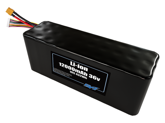 Li-ion 12000 10S3P 36v Battery Pack