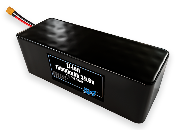 Li-ion 13800 11S4P 39.6v Battery Pack