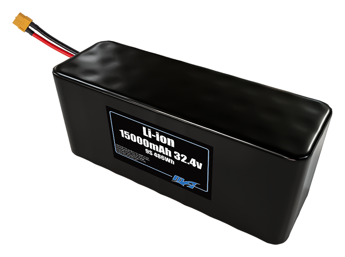 Li-ion 15000 9S3P 32.4v Battery Pack
