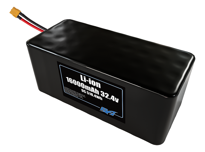 Li-ion 16000 9S4P 32.4v Battery Pack