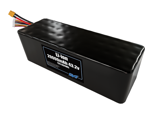 Li-ion 20000 12S4P 43.2v Battery Pack