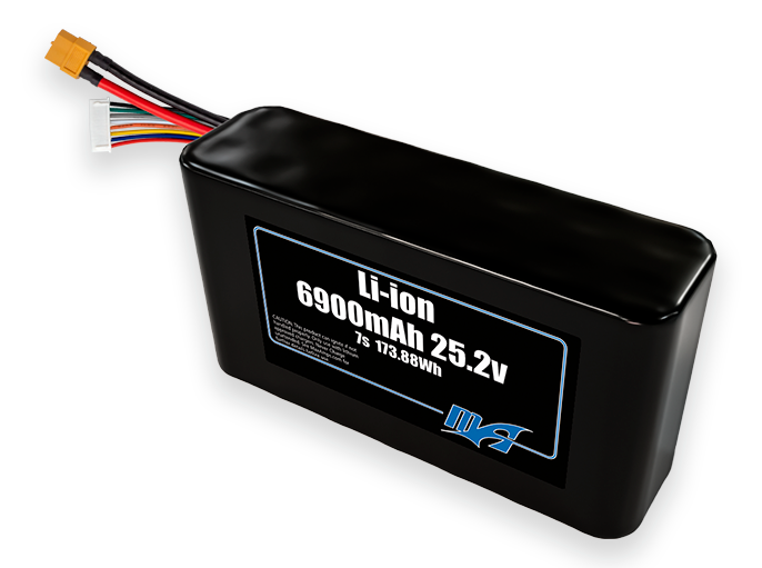 Li-ion 6900 7S2P 25.2v Battery Pack