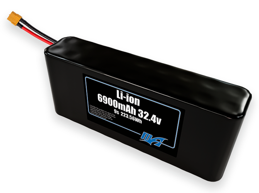Li-ion 6900 9S2P 32.4v Battery Pack
