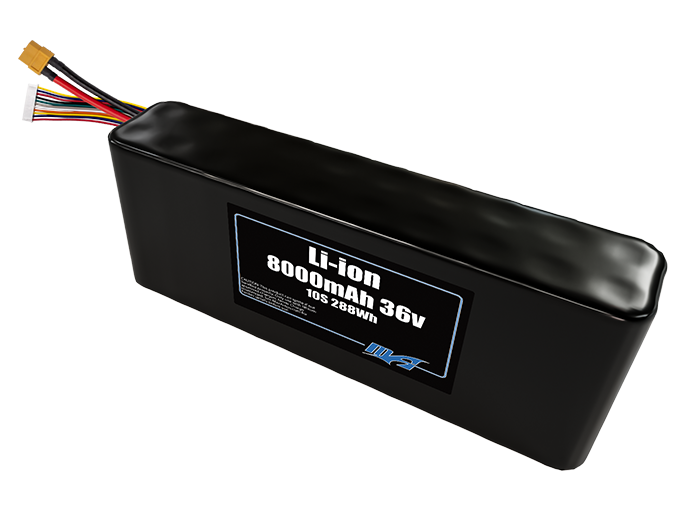 Li-ion 8000 10S2P 36v Battery Pack