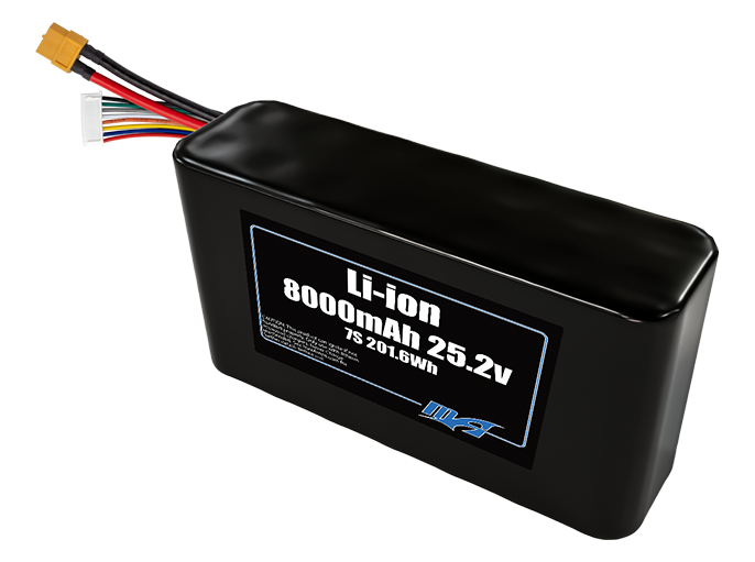 Li-ion 8000 7S2P 25.2v Battery Pack