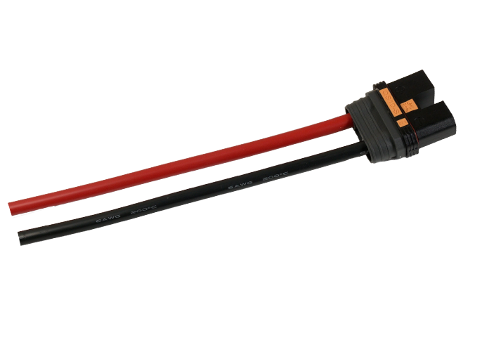 MaxAmps QS10 Female connector with wire(pigtail)