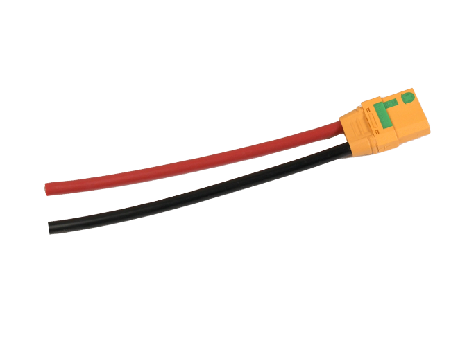 MaxAmps XT90-AS Female connector with wire(pigtail)